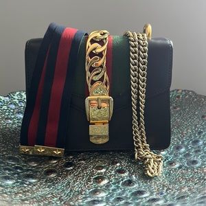 Gucci Small Sylvie Shoulder Chain Bag